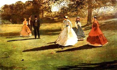 Winslow Homer Croquet Players china oil painting image